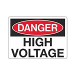 Danger  High Voltage  Sign